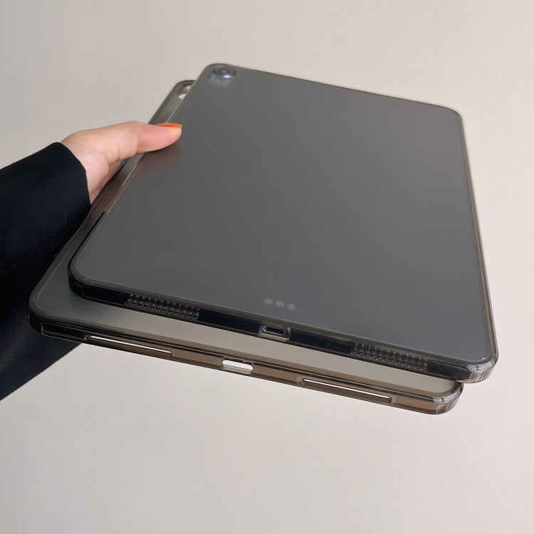 For iPad Air 11 2024 / Air 2022 10.9 Skin-feeling Crystal Clear Acrylic Tablet Case(Black) - iPad Air 11 2024 Cases by PMC TechLife | Online Shopping South Africa | PMC TechLife | Buy Now Pay Later Mobicred