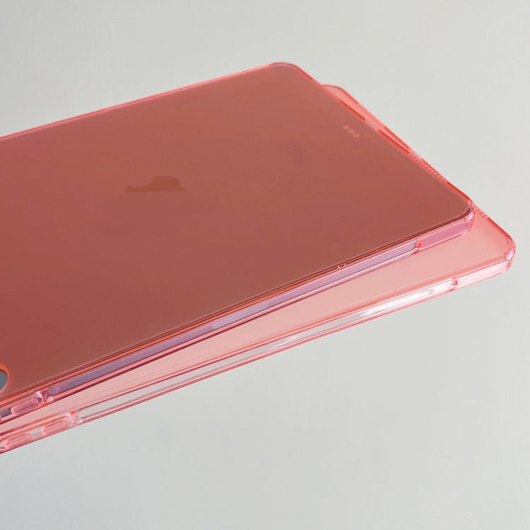 For iPad Pro 11 2024 Skin-feeling Crystal Clear Acrylic Tablet Case(Pink) - iPad Pro 11 2024 Cases by PMC TechLife | Online Shopping South Africa | PMC TechLife | Buy Now Pay Later Mobicred