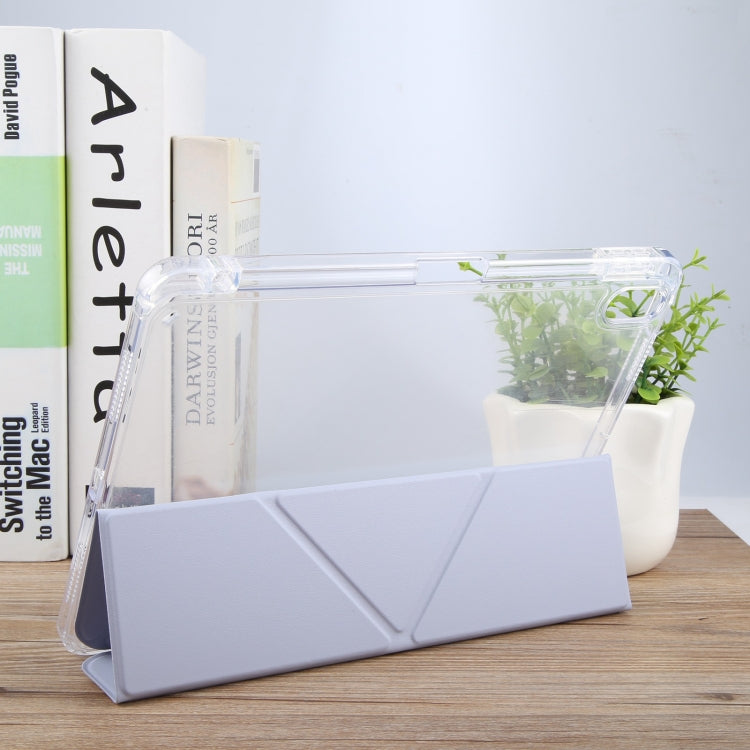 For iPad 2025 / 2022 GEBEI Deformation Leather Tablet Case(Purple) - free shipping - PMc TechLife - Order now!