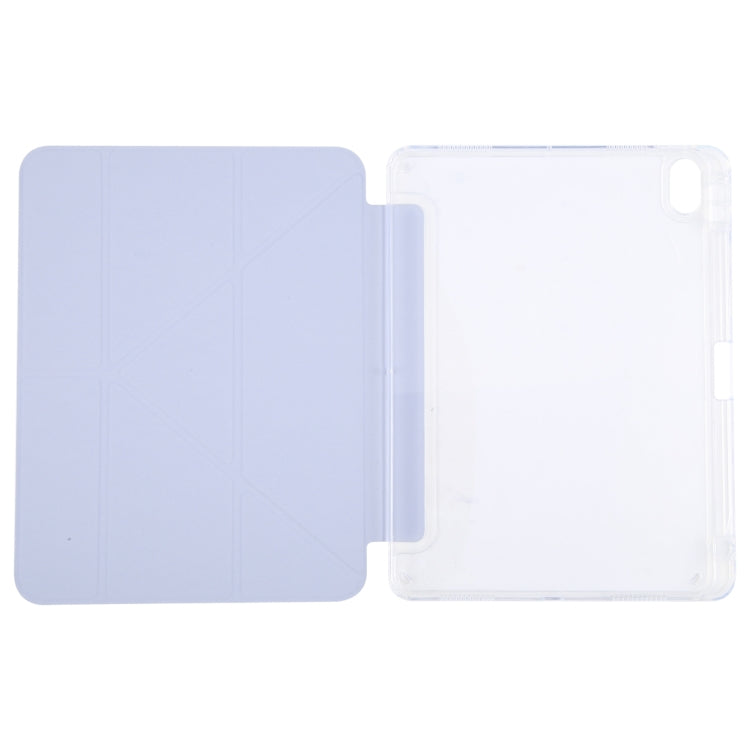 For iPad Air 13 2025 / 2024 / Pro 12.9 GEBEI Deformation Leather Tablet Case(Purple) - free shipping - PMC TechLife - Order now!