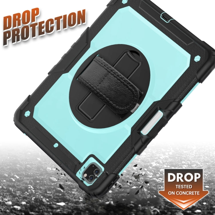 For iPad Pro 13 2024 Silicone Hybrid PC Tablet Protective Case(Light Blue+Black) - free shipping - PMC TechLife - Order now!