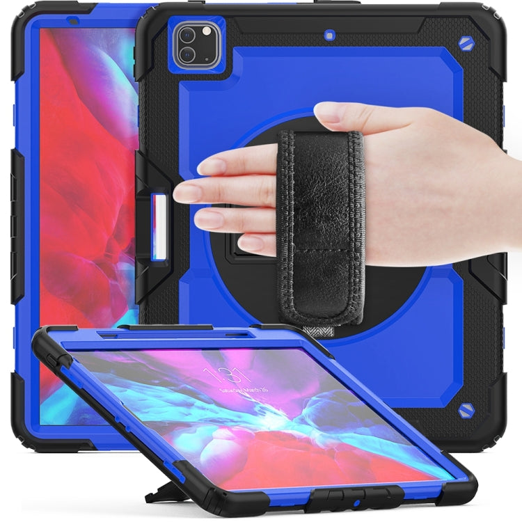 For iPad Pro 13 2024 Silicone Hybrid PC Tablet Protective Case(Dark Blue+Black) - iPad Pro 13 2024 Cases by PMC TechLife | Online Shopping South Africa | PMC TechLife | Buy Now Pay Later Mobicred