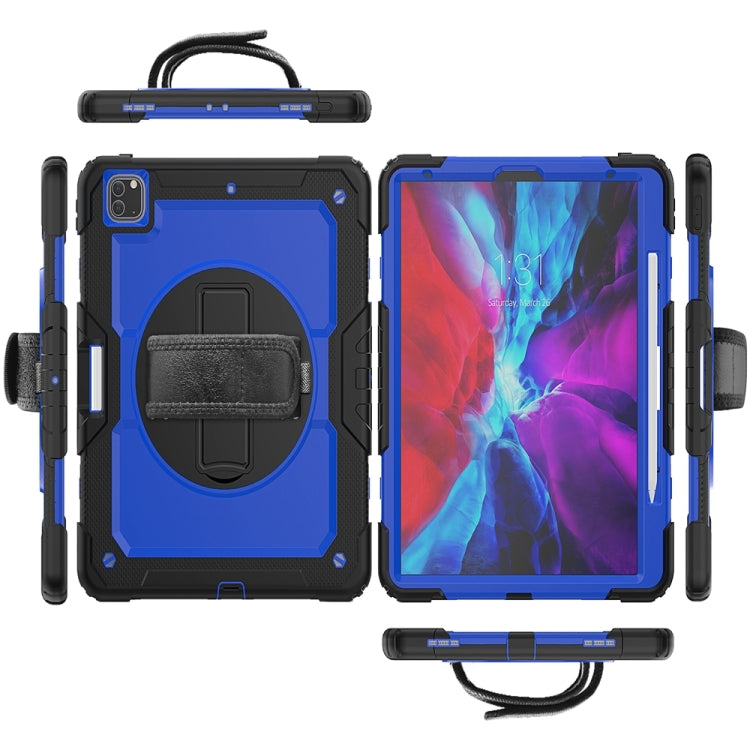 For iPad Pro 13 2024 Silicone Hybrid PC Tablet Protective Case(Dark Blue+Black) - iPad Pro 13 2024 Cases by PMC TechLife | Online Shopping South Africa | PMC TechLife | Buy Now Pay Later Mobicred