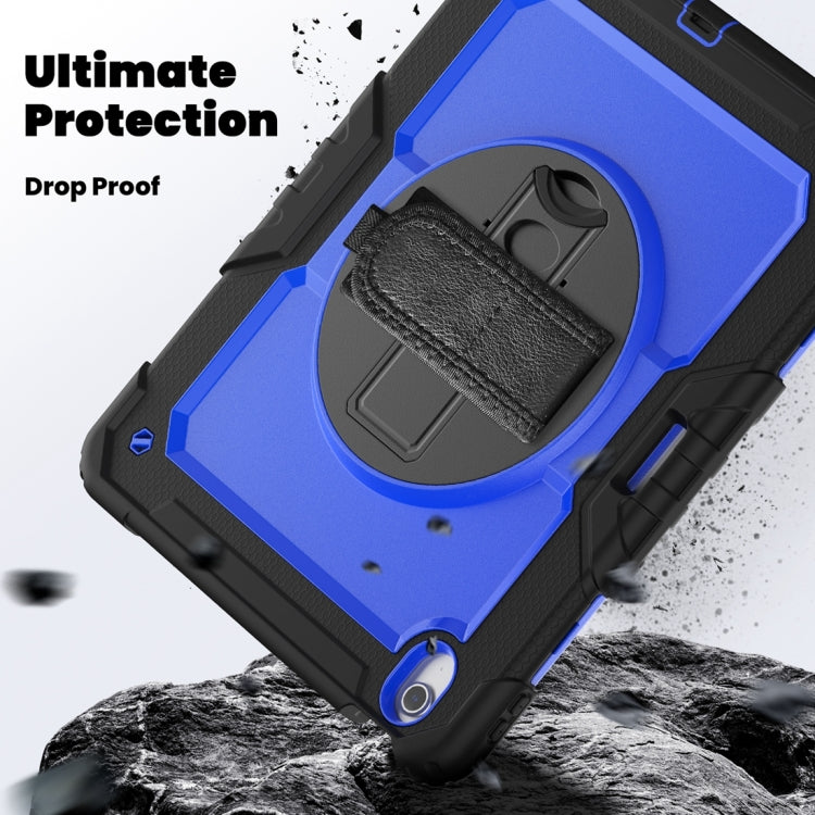 For iPad Air 13 2024 Silicone + PC Tablet Protective Case(Dark Blue+Black) - iPad Air 13 2024 Cases by PMC TechLife | Online Shopping South Africa | PMC TechLife | Buy Now Pay Later Mobicred