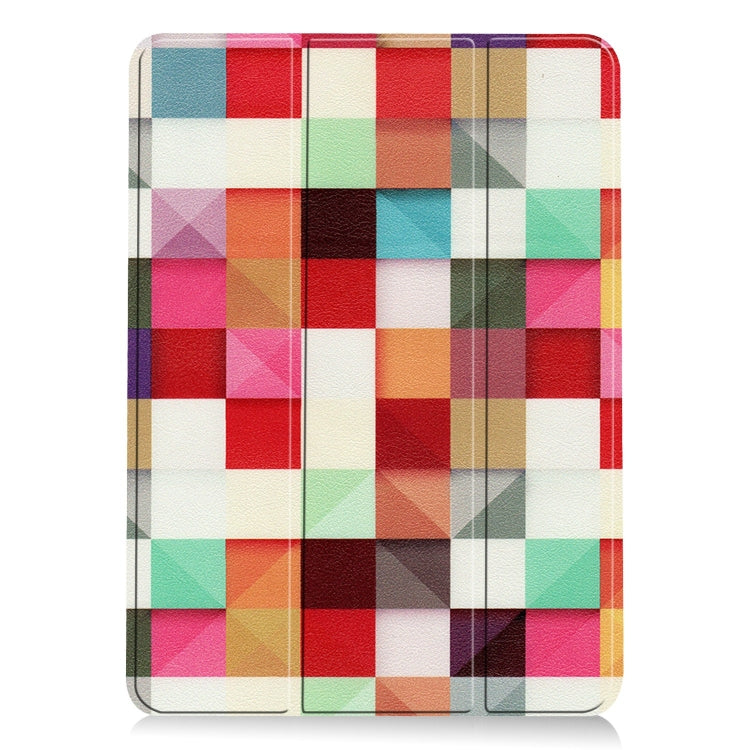 For iPad Air 11 2025 / 2024 Custer Painted 3-Fold Holder Smart Leather Tablet Case(Magic Cube) - iPad Air 11 2025 / 2024 Cases by PMC TechLife | Online Shopping South Africa | PMC TechLife | Buy Now Pay Later Mobicred
