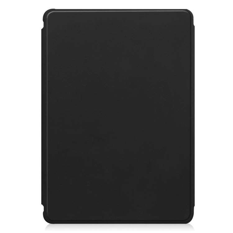 For iPad Air 13 2025 / 2024 Transparent Rotation Smart Leather Tablet Case with Keyboard(Black) - iPad Air 13 2025 / 2024 Cases by PMC TechLife | Online Shopping South Africa | PMC TechLife | Buy Now Pay Later Mobicred