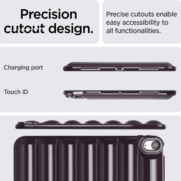 For iPad Air 11 2025 / 2024 Eiderdown Cushion Shockproof Tablet Case(Wine Red) - iPad Air 11 2025 / 2024 Cases by PMC TechLife | Online Shopping South Africa | PMC TechLife | Buy Now Pay Later Mobicred