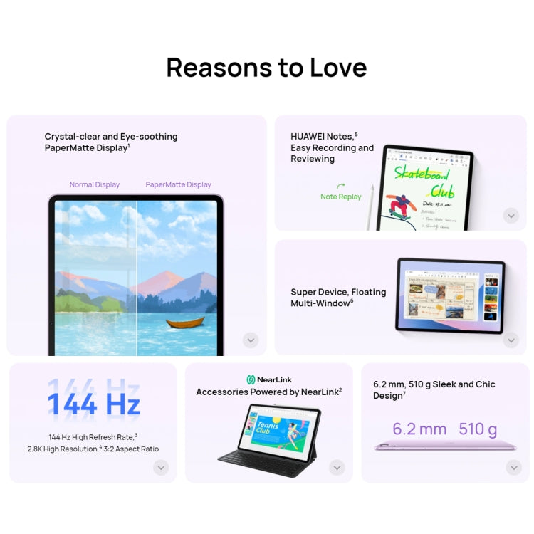 HUAWEI MatePad 11.5S WIFI Tablet PC, 8GB+256GB, HarmonyOS 4.2 Hisilicon Kirin 9000WM, Not Support Google Play(Grey) - free shipping - PMC TechLife - Order now!