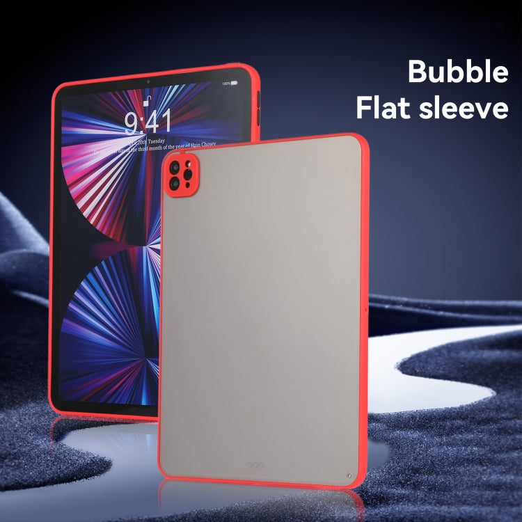 For iPad Air 11 2025 / 2024 Skin Feel 2 in 1 PC Hybrid TPU Tablet Case(Red) - iPad Air 11 2025 / 2024 Cases by PMC TechLife | Online Shopping South Africa | PMC TechLife | Buy Now Pay Later Mobicred