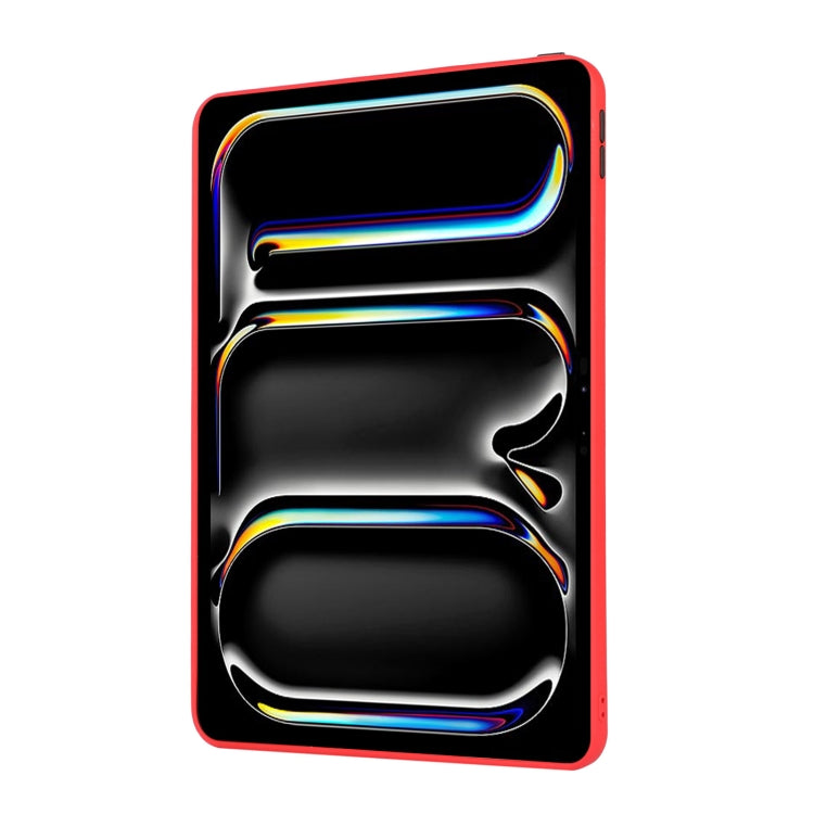 For iPad Pro 13 2024 Skin Feel 2 in 1 PC Hybrid TPU Tablet Case(Red) - iPad Pro 13 2024 Cases by PMC TechLife | Online Shopping South Africa | PMC TechLife | Buy Now Pay Later Mobicred