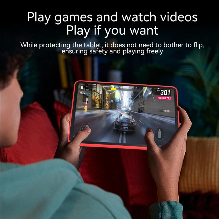 For iPad Pro 13 2024 Skin Feel 2 in 1 PC Hybrid TPU Tablet Case(Red) - iPad Pro 13 2024 Cases by PMC TechLife | Online Shopping South Africa | PMC TechLife | Buy Now Pay Later Mobicred