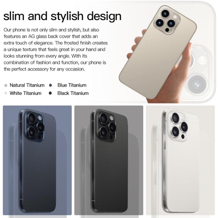 i15 Pro Max / Q5A, 6GB+128GB, 6.5 inch Screen, Face Identification, Android 10 MTK6762 Octa Core, OTG, NFC, Network: 4G, Dual SIM(Titanium Blue) -  by PMC TechLife | Online Shopping South Africa | PMC TechLife | Buy Now Pay Later Mobicred