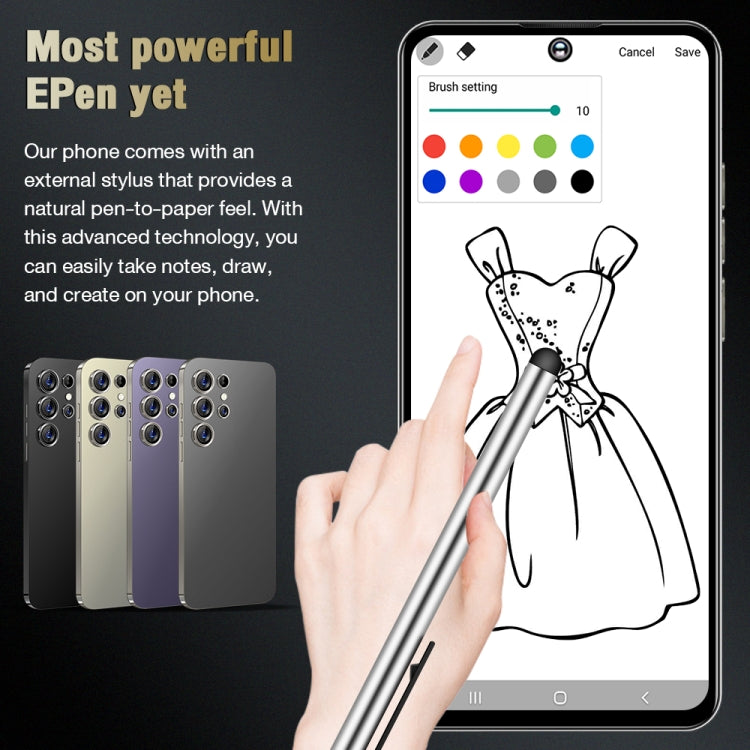 S24 Ultra / C24, 2GB+16GB, 6.8 inch Screen, Android 8.1 7731E Quad Core, Network: 3G, OTG, Dual SIM(Grey) -  by PMC TechLife | Online Shopping South Africa | PMC TechLife | Buy Now Pay Later Mobicred