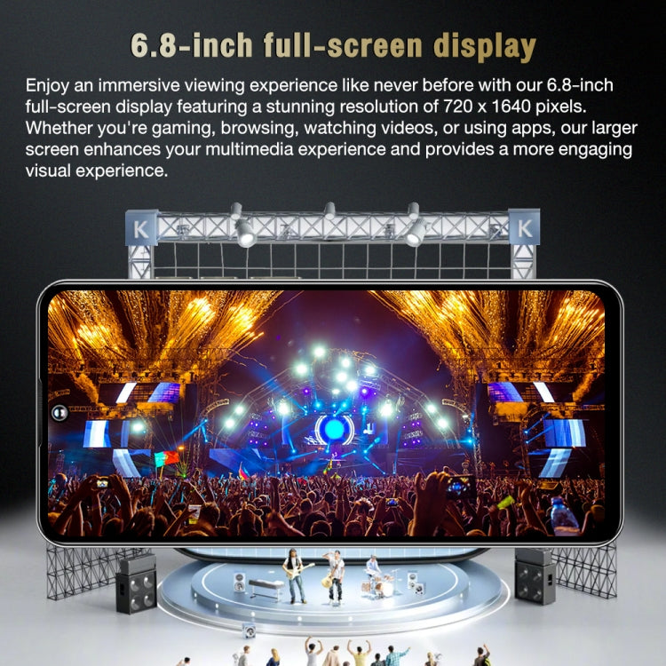 S24 Ultra / C24, 2GB+16GB, 6.8 inch Screen, Android 8.1 7731E Quad Core, Network: 3G, OTG, Dual SIM(Purple) -  by PMC TechLife | Online Shopping South Africa | PMC TechLife