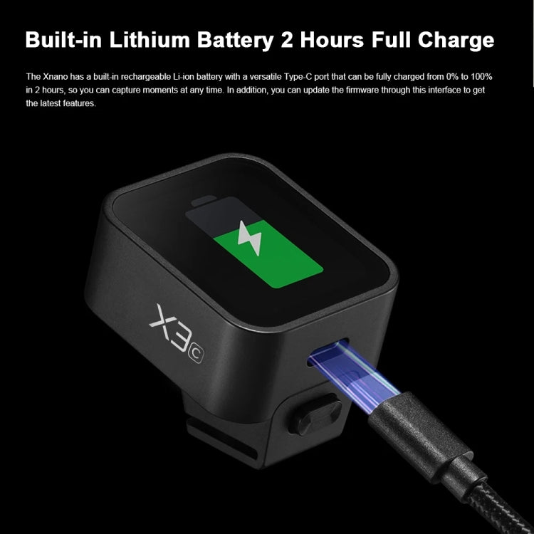 Godox X3 TTL Wireless Flash Trigger Touch Screen Flash Transmitter For FUJIFILM(Black) - free shipping - PMC TechLife - Order now!