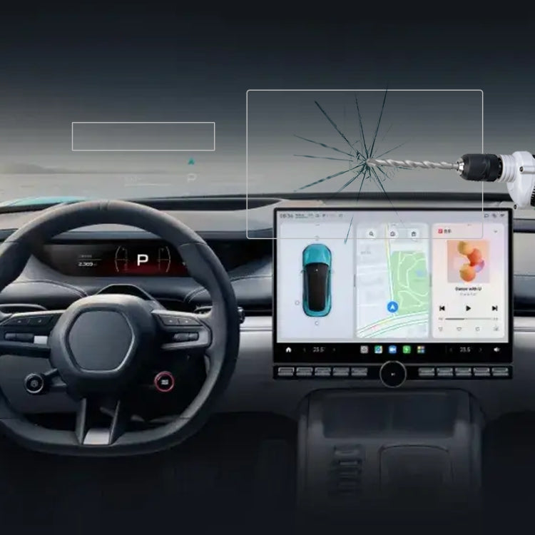 For XIAOMI SU7 Car Navigator Protective Film Tempered Glass Film - Accessories by PMC TechLife | Online Shopping South Africa | PMC TechLife | Buy Now Pay Later Mobicred