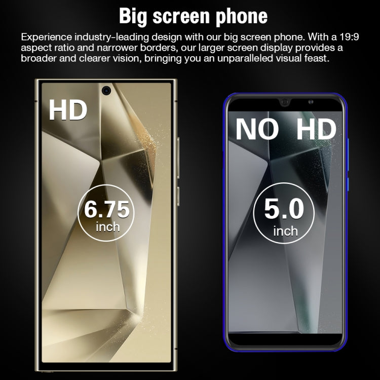 S24 Ultra / L26, L26 2GB+16GB, 6.75 inch Screen, Face Identification, Android 8.1 MTK6580P Quad Core, Network: 3G, Dual SIM(Gold) -  by PMC TechLife | Online Shopping South Africa | PMC TechLife