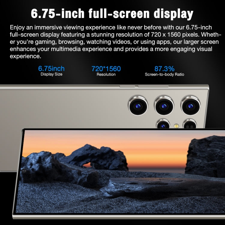 S24 Ultra / L26, L26 2GB+16GB, 6.75 inch Screen, Face Identification, Android 8.1 MTK6580P Quad Core, Network: 3G, Dual SIM(Gold) -  by PMC TechLife | Online Shopping South Africa | PMC TechLife
