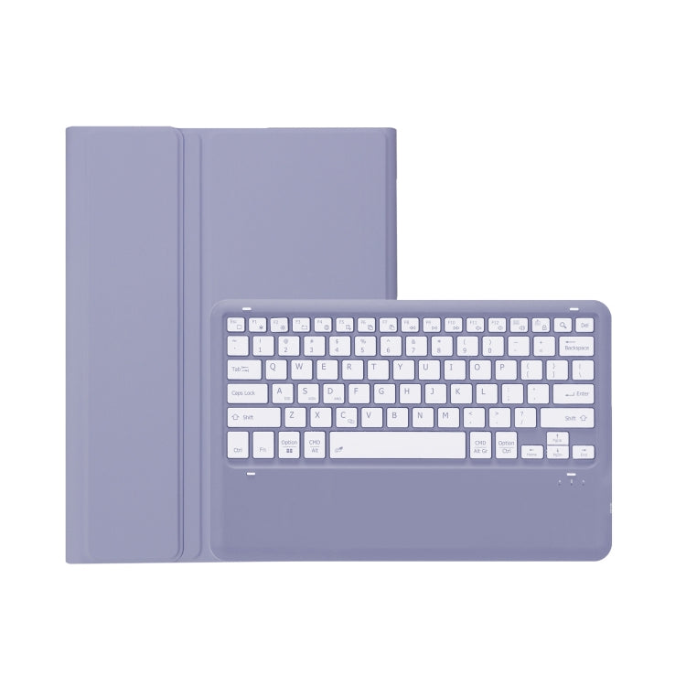 For iPad Pro 13 2024 A13B Detachable Ultra-Thin Bluetooth Keyboard Leather Tablet Case with Pen Slot(Purple) - For iPad Pro by PMC TechLife | Online Shopping South Africa | PMC TechLife | Buy Now Pay Later Mobicred