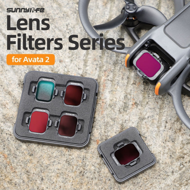 For DJI Avata 2 Sunnylife Camera Lens Filter, Filter:ND64 - free shipping - PMC TechLife - Order now!