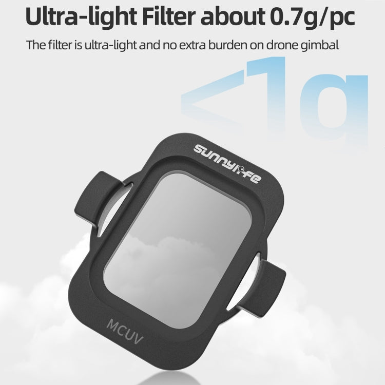 For DJI Avata 2 Sunnylife Camera Lens Filter, Filter:6 in 1 MCUV ND8/16/32/64/128 - Lens Filter by Sunnylife | Online Shopping South Africa | PMC TechLife | Buy Now Pay Later Mobicred
