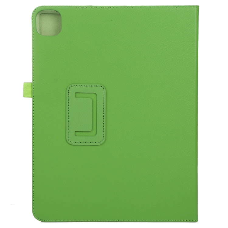 For iPad Air 11 2025 / 2024 Litchi Texture Solid Color Leather Tablet Case(Green) - iPad Air 11 2025 / 2024 Cases by PMC TechLife | Online Shopping South Africa | PMC TechLife | Buy Now Pay Later Mobicred