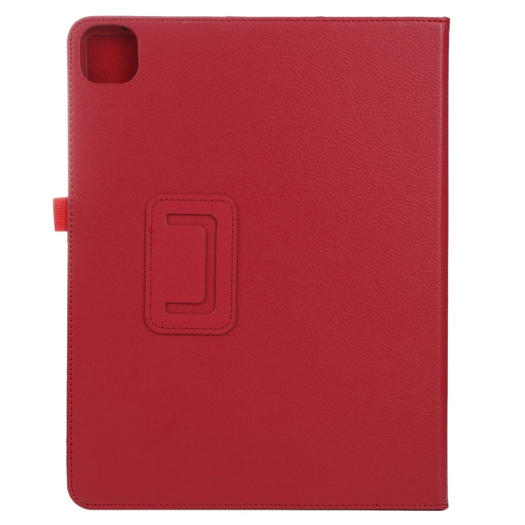 For iPad Air 11 2024 Litchi Texture Solid Color Leather Tablet Case(Red) - iPad Air 11 2024 Cases by PMC TechLife | Online Shopping South Africa | PMC TechLife | Buy Now Pay Later Mobicred