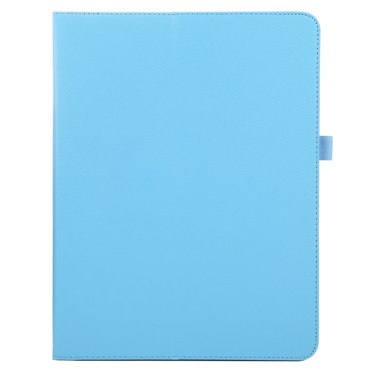 For iPad Air 11 2024 Litchi Texture Solid Color Leather Tablet Case(Sky Blue) - iPad Air 11 2024 Cases by PMC TechLife | Online Shopping South Africa | PMC TechLife | Buy Now Pay Later Mobicred