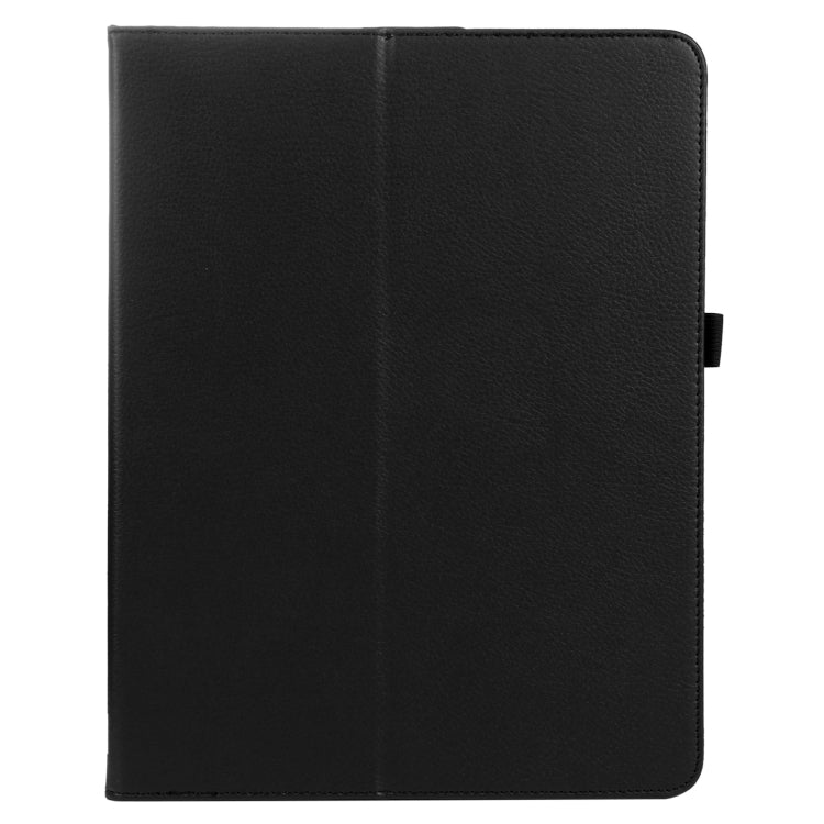 For iPad Pro 13 2024 Litchi Texture Solid Color Leather Tablet Case(Black) - iPad Pro 13 2024 Cases by PMC TechLife | Online Shopping South Africa | PMC TechLife | Buy Now Pay Later Mobicred