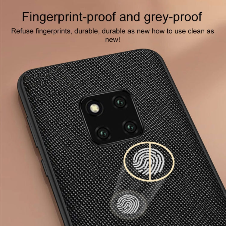 For Huawei Mate 60 Cross Texture PU Leather Phone Case(Dark Green) - Huawei Cases by PMC TechLife | Online Shopping South Africa | PMC TechLife | Buy Now Pay Later Mobicred