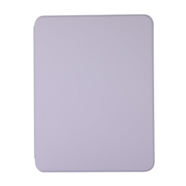 For iPad Pro 11 2024 2 in 1 Acrylic Split Rotating Leather Tablet Case(Lavender) - iPad Pro 11 2024 Cases by PMC TechLife | Online Shopping South Africa | PMC TechLife | Buy Now Pay Later Mobicred