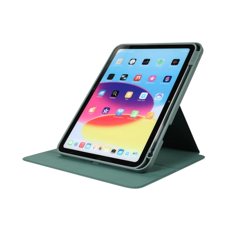 For iPad Pro 11 2024 2 in 1 Acrylic Split Rotating Leather Tablet Case(Black) - iPad Pro 11 2024 Cases by PMC TechLife | Online Shopping South Africa | PMC TechLife | Buy Now Pay Later Mobicred
