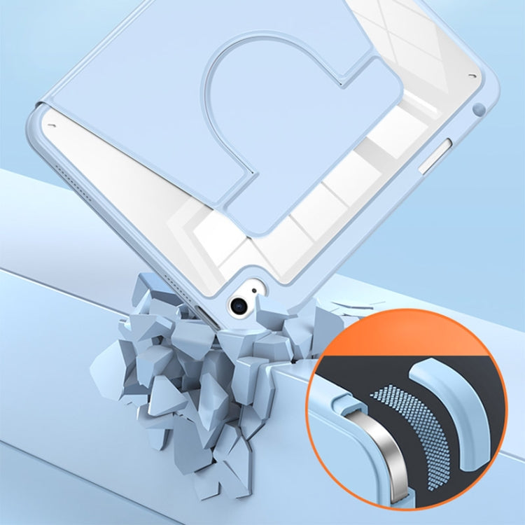 For iPad Pro 13 2024 2 in 1 Acrylic Split Rotating Leather Tablet Case(Pink) - iPad Pro 13 2024 Cases by PMC TechLife | Online Shopping South Africa | PMC TechLife | Buy Now Pay Later Mobicred