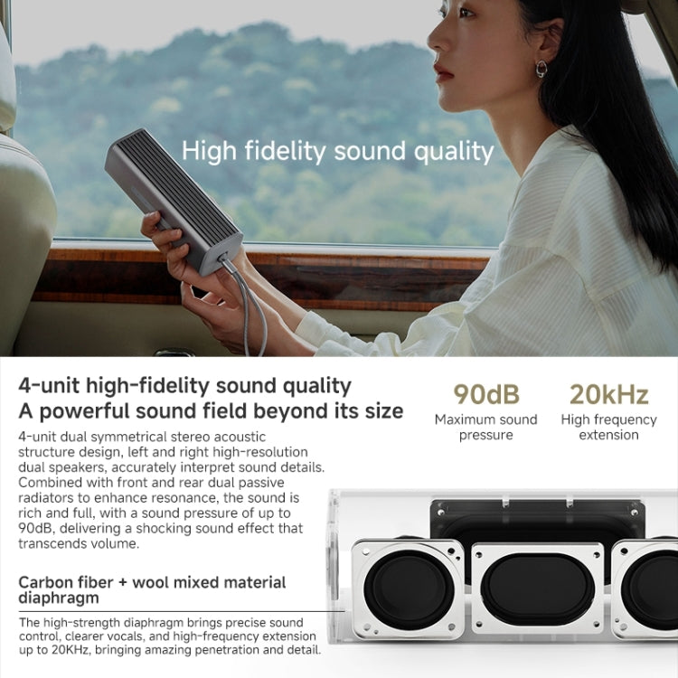 Xiaomi Sound Move Portable Bluetooth Speaker, US Plug(Silver Grey) - free shipping - PMC Jewellery - Order now!