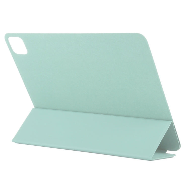 For iPad Pro 13 2024 Double-sided Clip Non-buckle Magnetic PU Smart Tablet Case(Light Green) - iPad Air 13 2025 / 2024 Cases by PMC TechLife | Online Shopping South Africa | PMC TechLife | Buy Now Pay Later Mobicred