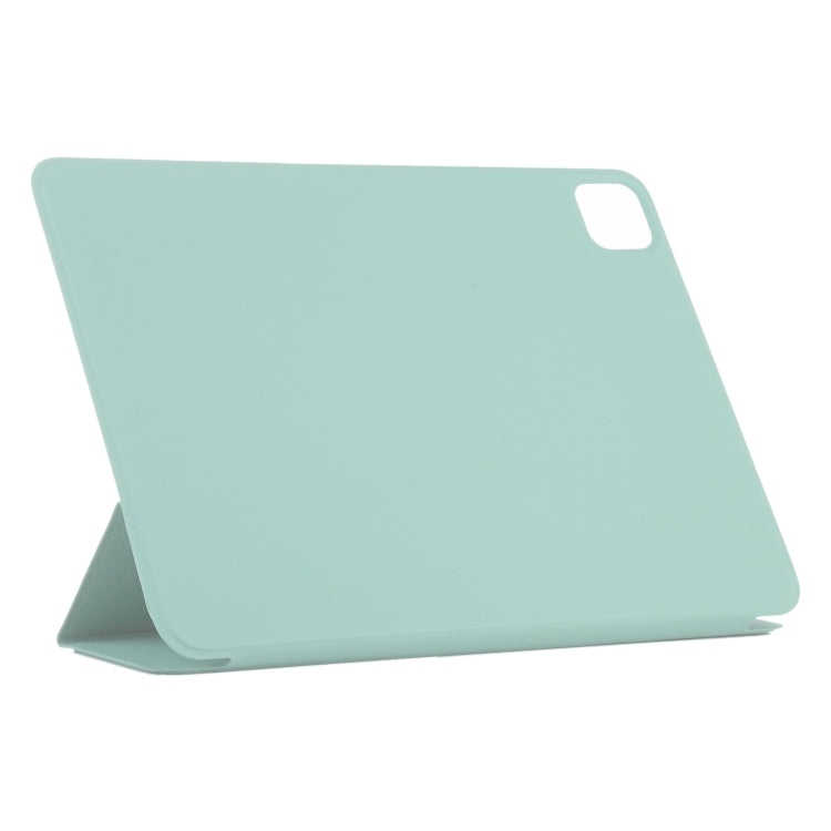 For iPad Pro 13 2024 Double-sided Clip Non-buckle Magnetic PU Smart Tablet Case(Light Green) - iPad Air 13 2025 / 2024 Cases by PMC TechLife | Online Shopping South Africa | PMC TechLife | Buy Now Pay Later Mobicred