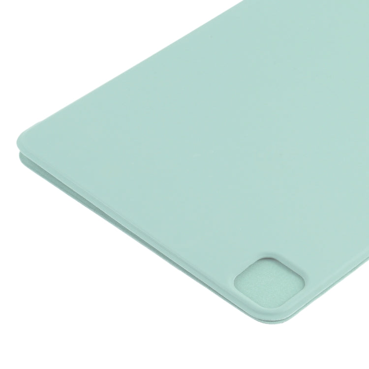 For iPad Pro 13 2024 Double-sided Clip Non-buckle Magnetic PU Smart Tablet Case(Light Green) - iPad Air 13 2025 / 2024 Cases by PMC TechLife | Online Shopping South Africa | PMC TechLife | Buy Now Pay Later Mobicred