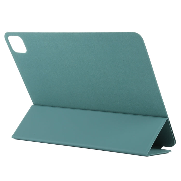 For iPad Pro 13 2024 Double-sided Clip Non-buckle Magnetic PU Smart Tablet Case(Green) - iPad Air 13 2024 Cases by PMC TechLife | Online Shopping South Africa | PMC TechLife | Buy Now Pay Later Mobicred