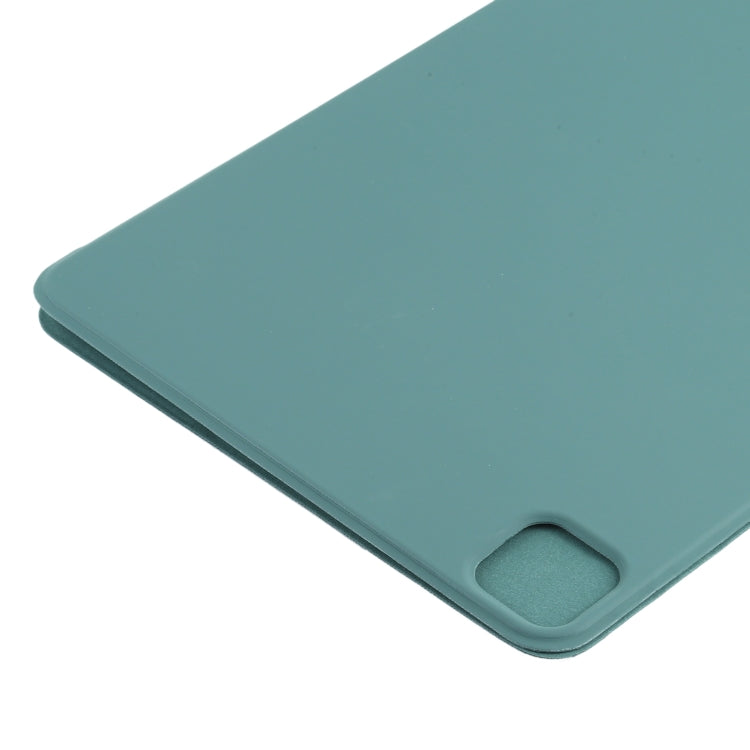 For iPad Pro 11 2024 Double-sided Clip Non-buckle Magnetic PU Smart Tablet Case(Green) - iPad Pro 11 2024 Cases by PMC TechLife | Online Shopping South Africa | PMC TechLife | Buy Now Pay Later Mobicred