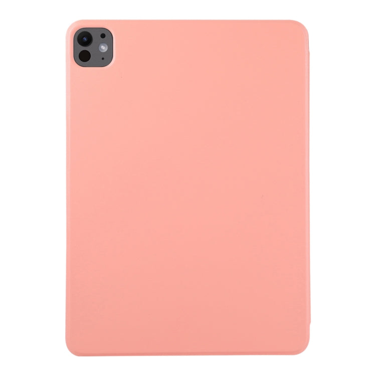 For iPad Pro 11 2024 Double-sided Clip Non-buckle Magnetic PU Smart Tablet Case(Orange) - iPad Pro 11 2024 Cases by PMC TechLife | Online Shopping South Africa | PMC TechLife | Buy Now Pay Later Mobicred