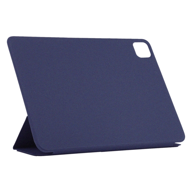 For iPad Pro 11 2024 Double-sided Clip Non-buckle Magnetic PU Smart Tablet Case(Dark Blue) - iPad Pro 11 2024 Cases by PMC TechLife | Online Shopping South Africa | PMC TechLife | Buy Now Pay Later Mobicred