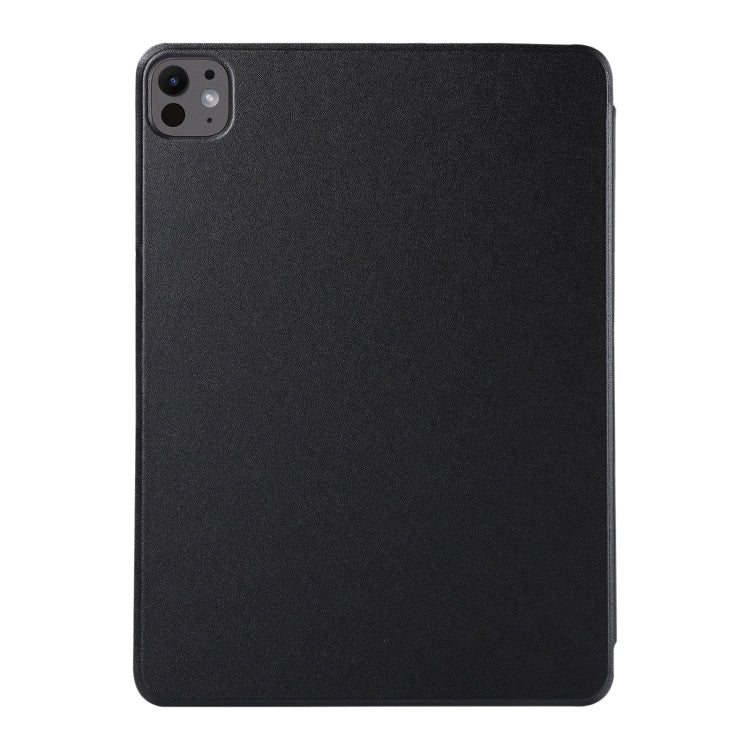 For iPad Pro 11 2024 Double-sided Clip Non-buckle Magnetic PU Smart Tablet Case(Black) - iPad Pro 11 2024 Cases by PMC TechLife | Online Shopping South Africa | PMC TechLife | Buy Now Pay Later Mobicred