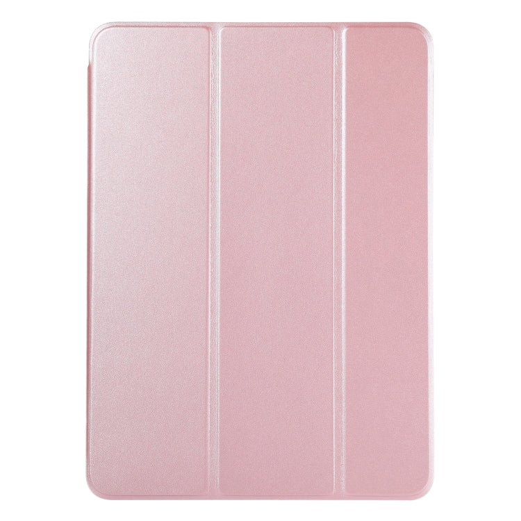 For iPad Pro 11 2024 Double-sided Clip Non-buckle Magnetic PU Smart Tablet Case(Rose Gold) - iPad Pro 11 2024 Cases by PMC TechLife | Online Shopping South Africa | PMC TechLife | Buy Now Pay Later Mobicred