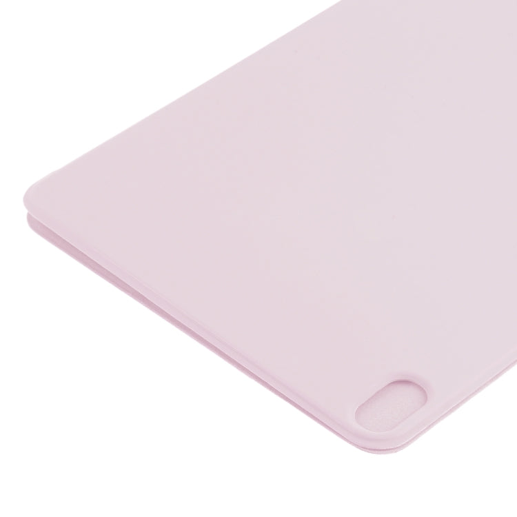 For iPad Air 11 2025 / 2024 Double-sided Clip Non-buckle Magnetic PU Smart Tablet Case(Pink) - iPad Air 11 2025 / 2024 Cases by PMC TechLife | Online Shopping South Africa | PMC TechLife | Buy Now Pay Later Mobicred