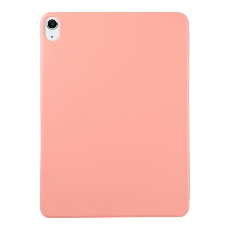 For iPad Air 11 2025 / 2024 Double-sided Clip Non-buckle Magnetic PU Smart Tablet Case(Orange) - iPad Air 11 2025 / 2024 Cases by PMC TechLife | Online Shopping South Africa | PMC TechLife | Buy Now Pay Later Mobicred