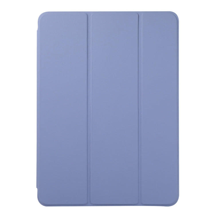 For iPad Air 11 2024 Double-sided Clip Non-buckle Magnetic PU Smart Tablet Case(Purple) - iPad Air 11 2024 Cases by PMC TechLife | Online Shopping South Africa | PMC TechLife | Buy Now Pay Later Mobicred