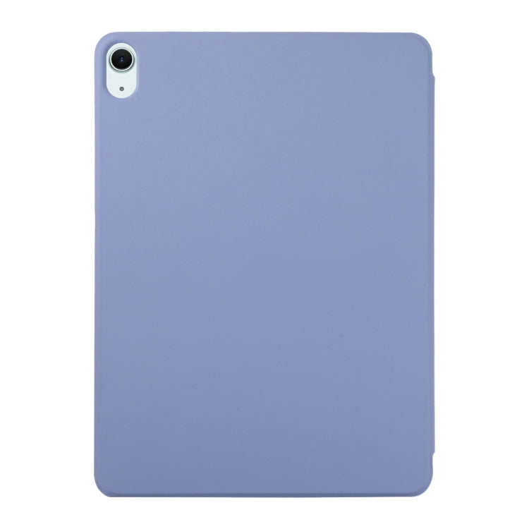 For iPad Air 11 2024 Double-sided Clip Non-buckle Magnetic PU Smart Tablet Case(Purple) - iPad Air 11 2024 Cases by PMC TechLife | Online Shopping South Africa | PMC TechLife | Buy Now Pay Later Mobicred