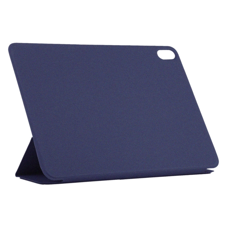 For iPad Air 11 2024 Double-sided Clip Non-buckle Magnetic PU Smart Tablet Case(Dark Blue) - iPad Air 11 2024 Cases by PMC TechLife | Online Shopping South Africa | PMC TechLife | Buy Now Pay Later Mobicred