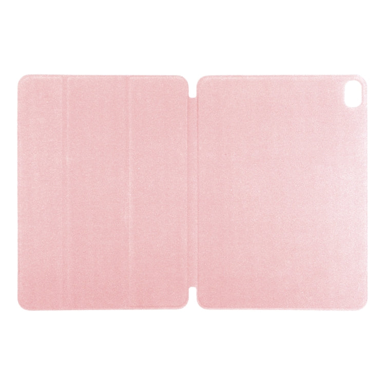 For iPad Air 11 2024 Double-sided Clip Non-buckle Magnetic PU Smart Tablet Case(Rose Gold) - iPad Air 11 2024 Cases by PMC TechLife | Online Shopping South Africa | PMC TechLife | Buy Now Pay Later Mobicred