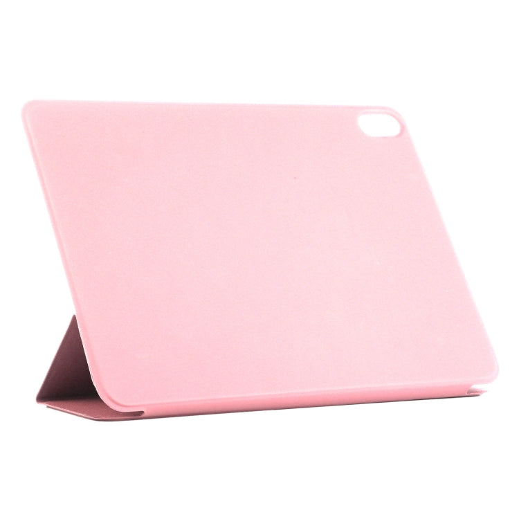 For iPad Air 11 2024 Double-sided Clip Non-buckle Magnetic PU Smart Tablet Case(Rose Gold) - iPad Air 11 2024 Cases by PMC TechLife | Online Shopping South Africa | PMC TechLife | Buy Now Pay Later Mobicred